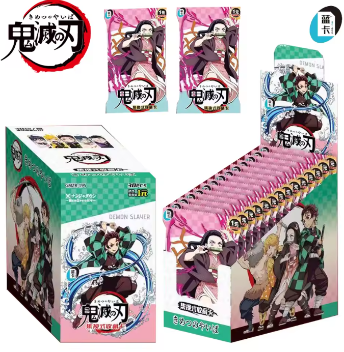 SOBRE CARTAS DEMON SLAYER - KIMETSU NO YAIBA