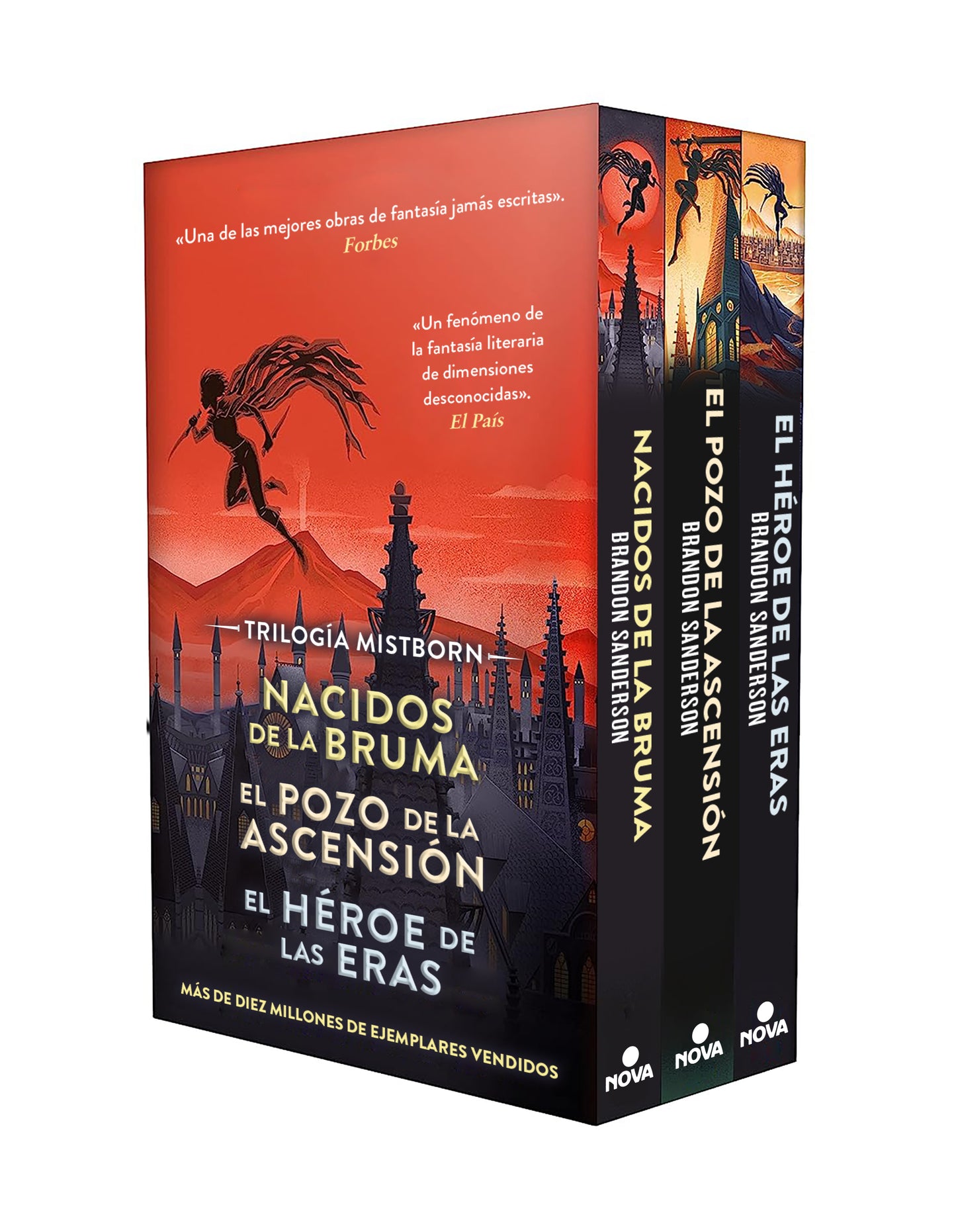 ESTUCHE TRILOGÍA MISTBORN (NACIDOS DE LA BRUMA, EL POZO DE LA ASCENSIÓN, EL HÉROE DE LAS ERAS) - BRANDON SANDERSON (NOVA)