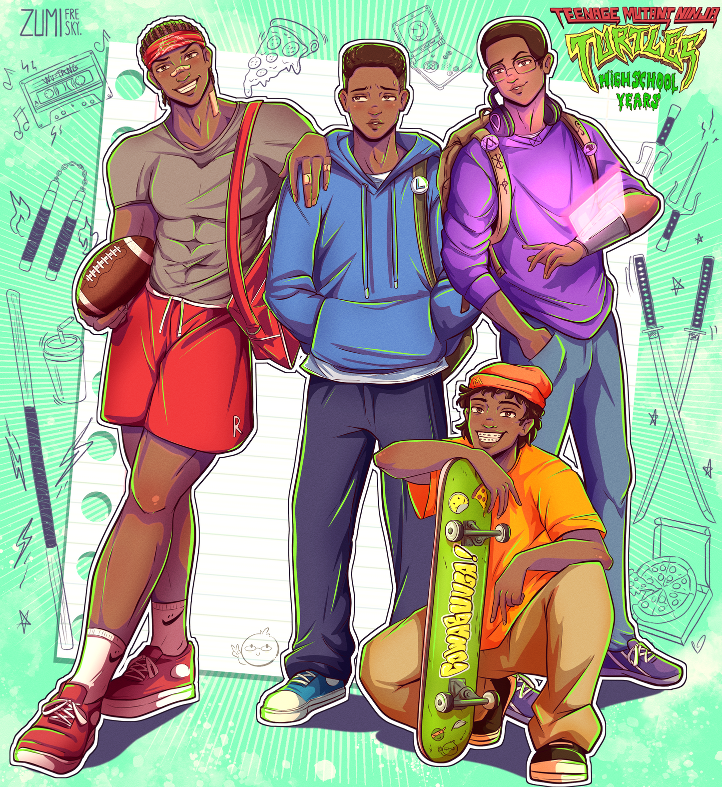 TORTUGAS NINJA - ZUMIFRESKY