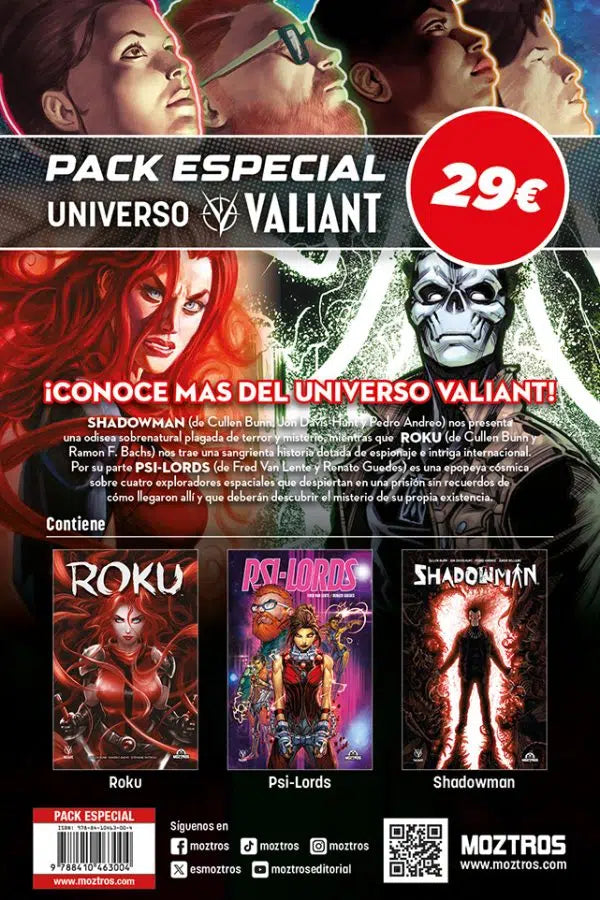 Pack Universo Valiant - MOZTROS