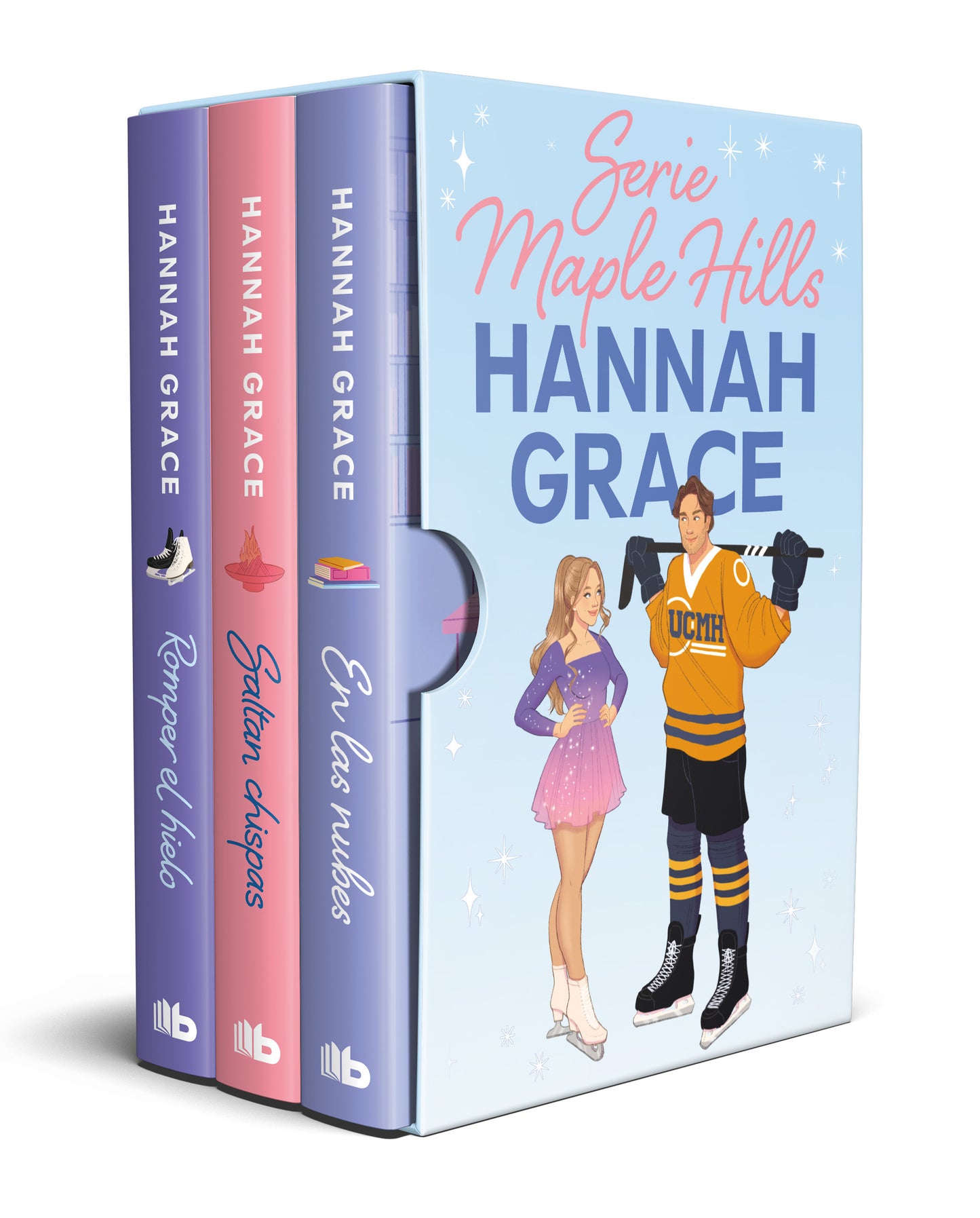 Serie Maple Hills (edición estuche con: Romper el hielo | Saltan chispas | En las nubes) (Maple Hills) - HANNAH GRACE (DEBOLSILLO)