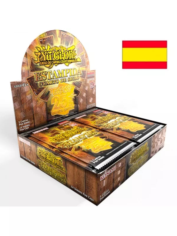 SOBRE QUARTER CENTURY STAMPEDE (ESPAÑOL) - YU-GI-OH!
