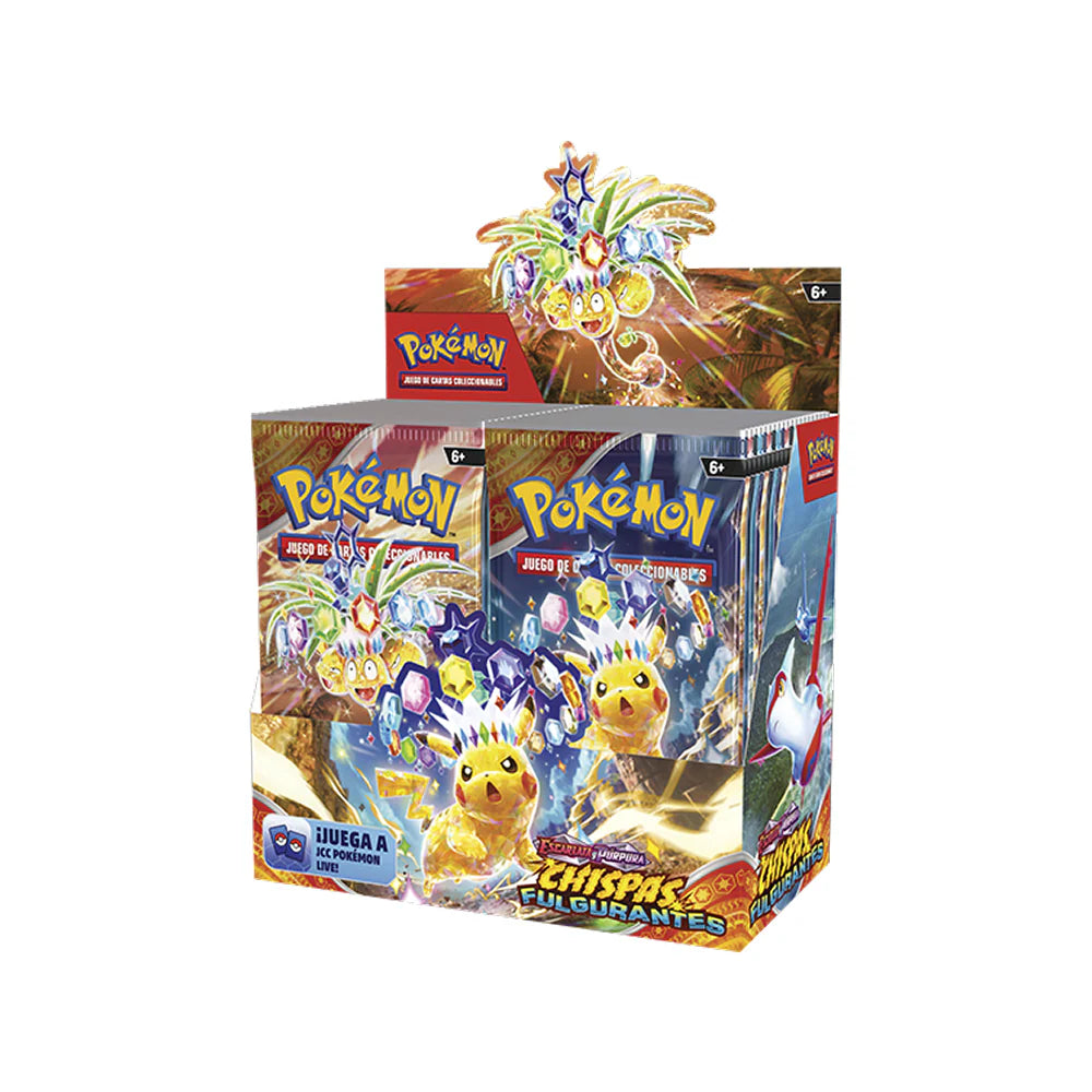 Caja de 36 Sobres Chispas Fulgurantes (SV08) - POKEMON Español