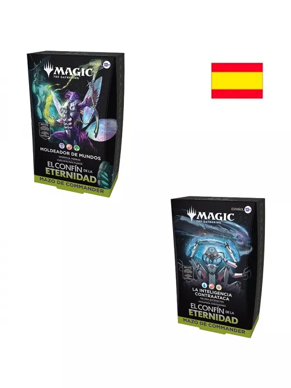 COMMANDER DISPLAY (2 MAZOS) EDGE OF ETERNITIES (ESPAÑOL) - MAGIC THE GATHERING