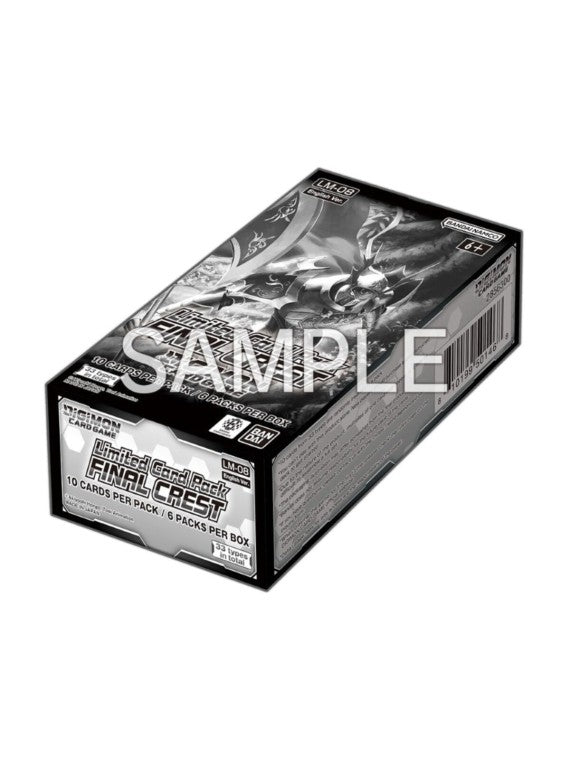 Limited Card Pack Final Crest LM-08 Display - Digimon Card Game TCG