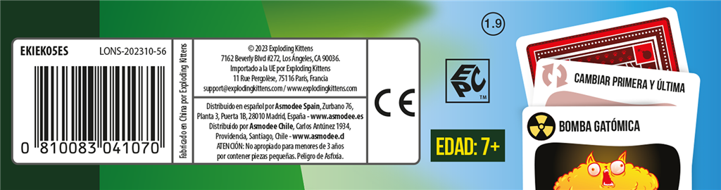 JUEGO DE MESA Streaking Kittens (EXPANSIÓN)