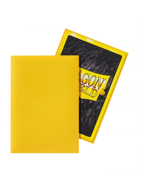Fundas Small 59mm x 86mm Japanese Matte Amarillo (60 fundas) Dragon Shield.
