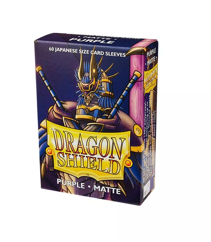 Fundas Small 59mm x 86mm Japanese Matte Morado (60 fundas) Dragon Shield.