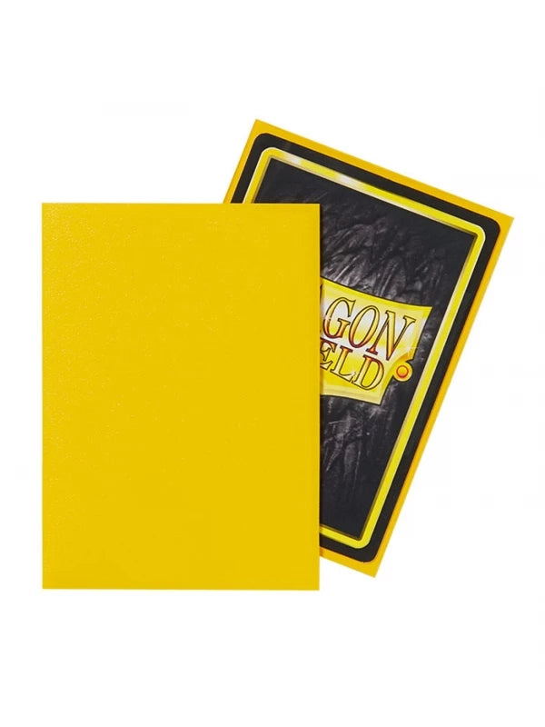 Fundas Standard Matte Amarillo (100 fundas) Dragon Shield.
