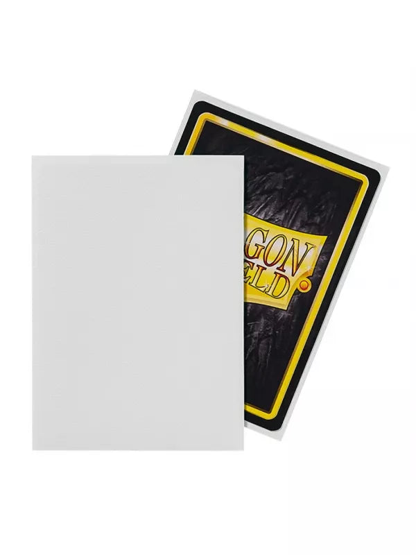 Fundas Standard Matte Blanco (100 fundas) Dragon Shield.