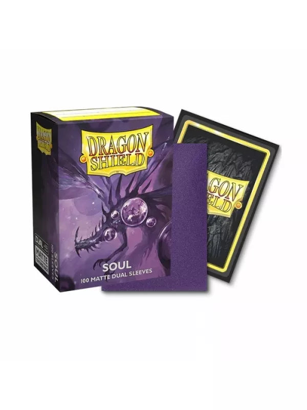 Fundas Standard Matte Metallic Purple / Soul (100 Fundas) - Dragon Shield
