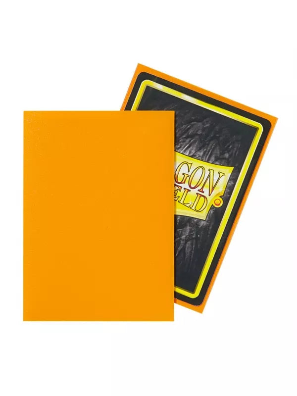 Fundas Standard Matte Naranja (100 fundas) Dragon Shield.