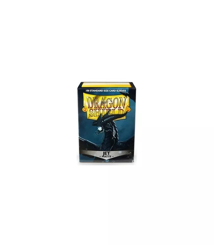 Fundas Standard Matte Negro Jet (100 fundas) Dragon Shield