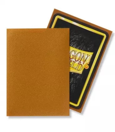 Fundas Standard Matte Oro (100 fundas) Dragon Shield.