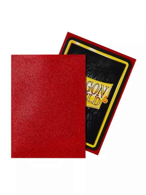 Fundas Standard Matte Ruby (100 fundas) Dragon Shield.