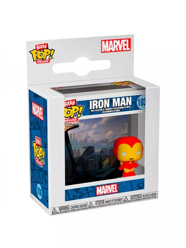 FUNKO BITTY POP! DELUXE IRON MAN (AVENGER TOWER) - MARVEL