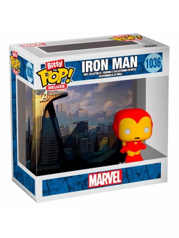 FUNKO BITTY POP! DELUXE IRON MAN (AVENGER TOWER) - MARVEL