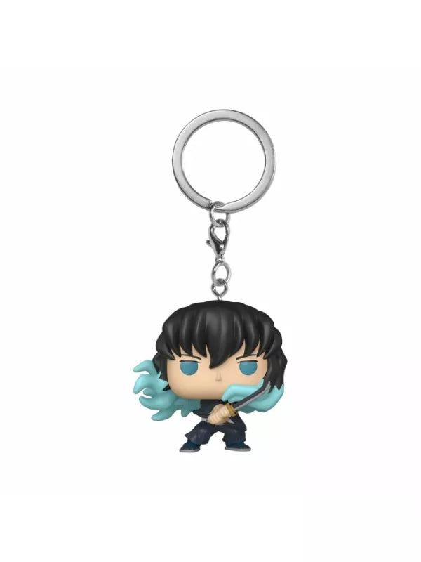 LLAVERO POCKET FUNKO POP MUICHIRO TOKITO DEMON SLAYER - KIMETSU NO YAIBA