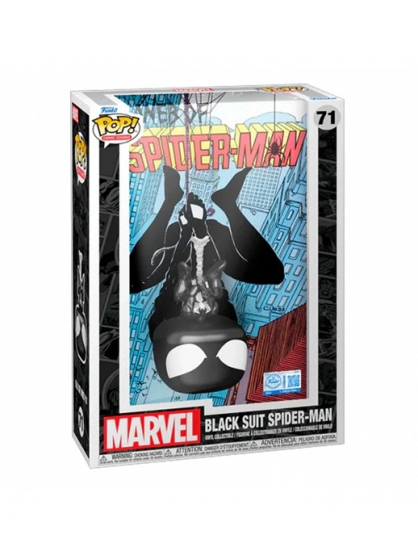 Funko POP! Comic Cover Web of Spider-man 8 Black Suit - Marvel