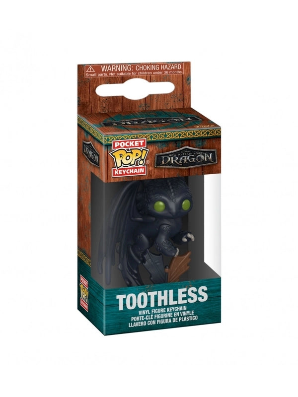 Funko POP! Keychain Toothless - Cómo Entrenar a Tu Dragón