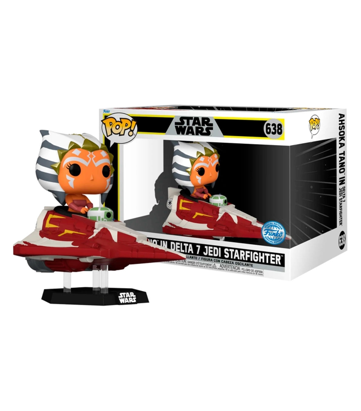 Funko POP! Ride (Exc) Ashoka in Delta - Star Wars
