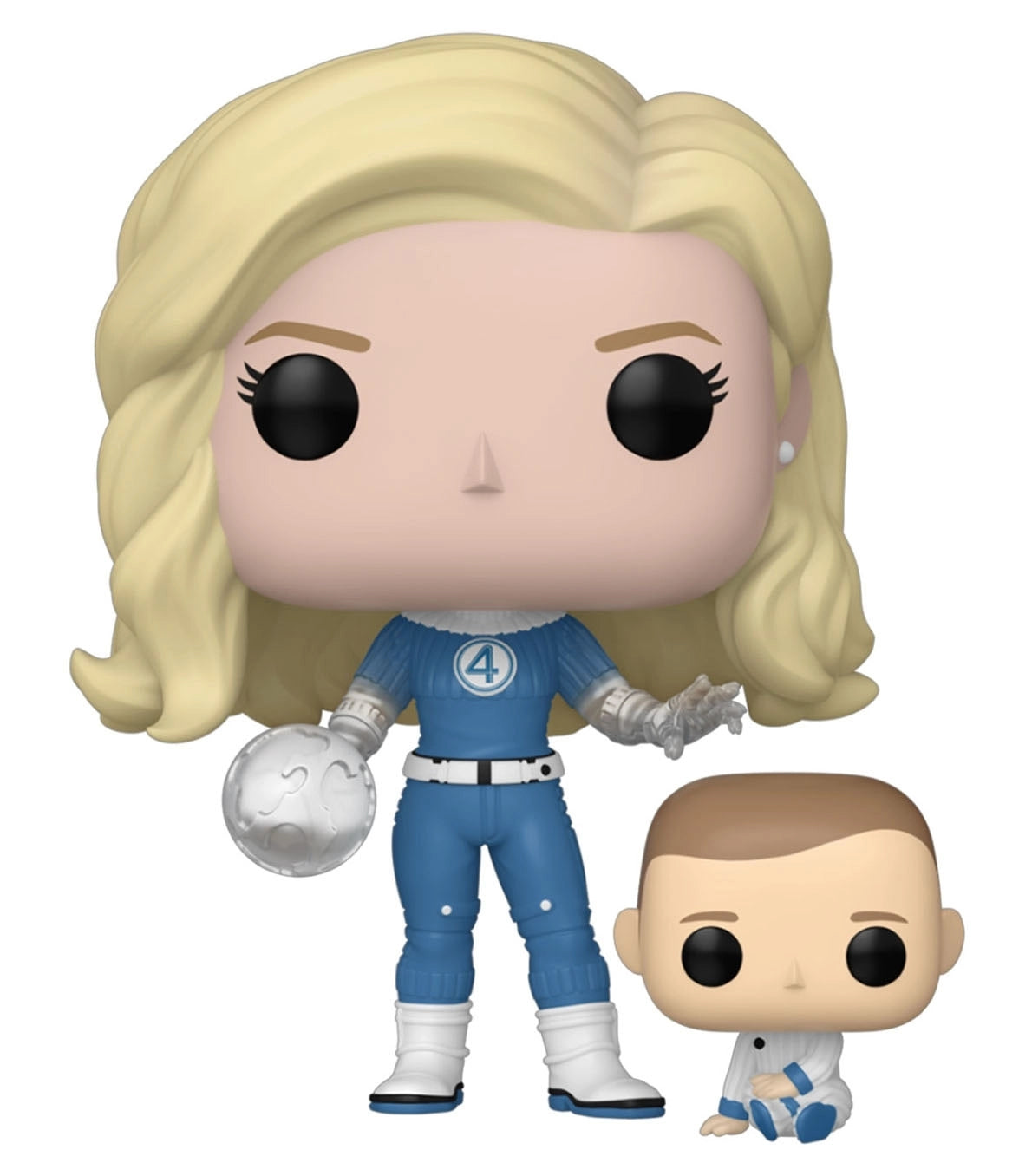 Funko POP! Vinyl Invisable Woman & Franklin Los 4 Fantásticos - Marvel