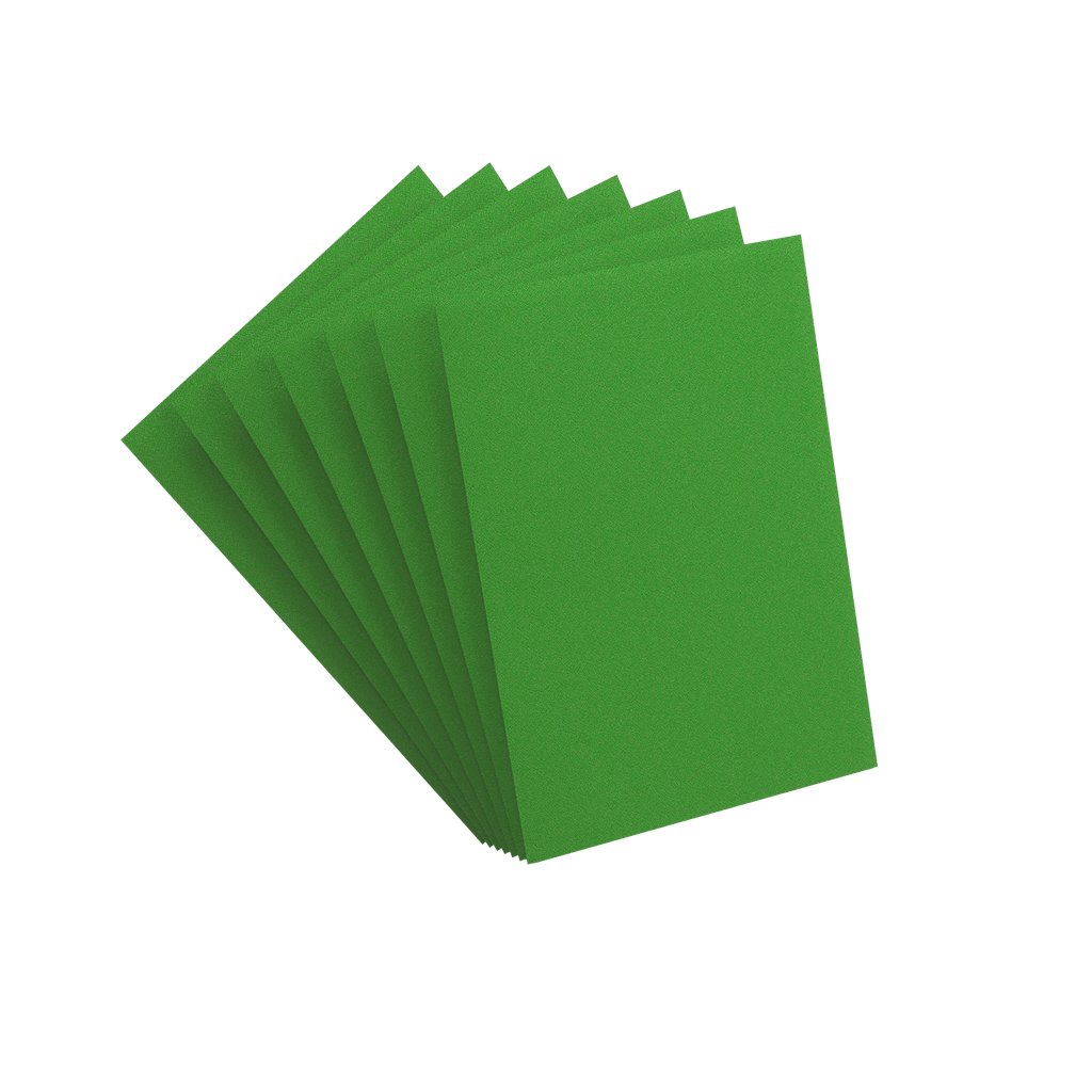 Pack Matte Prime Sleeves verde (100) - GAMEGENIC