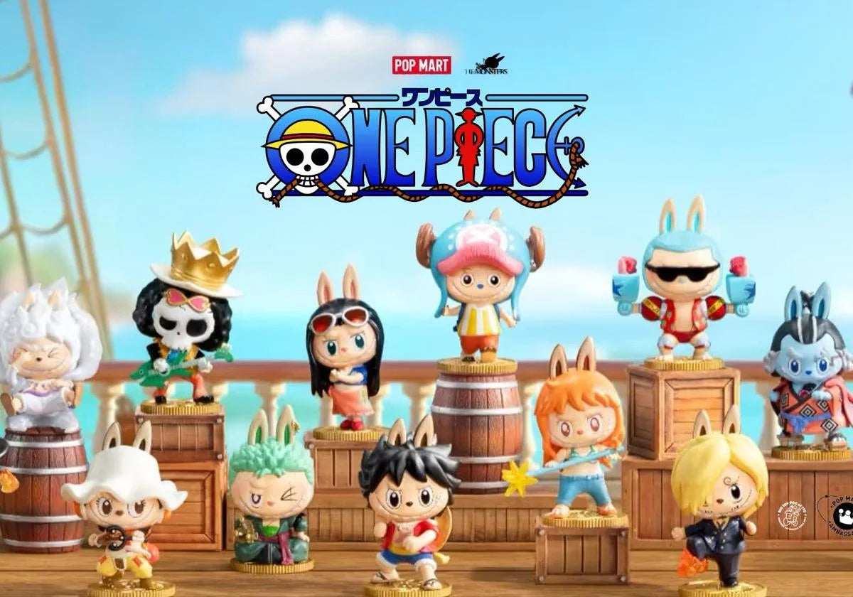 Pop Mart Blind Box - The Monster Labubu X One Piece Series