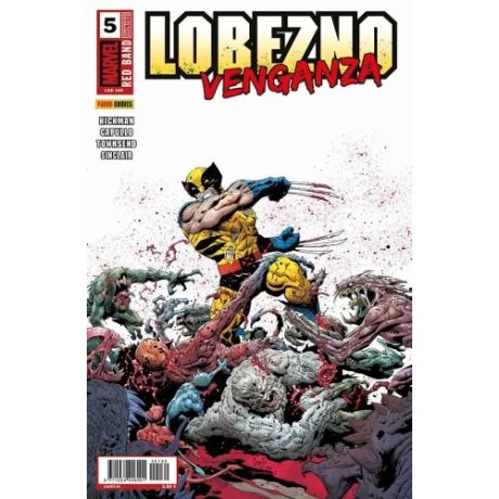 LOBEZNO VENGANZA 05 DE 5 RED BAND- PANINI CÓMICS