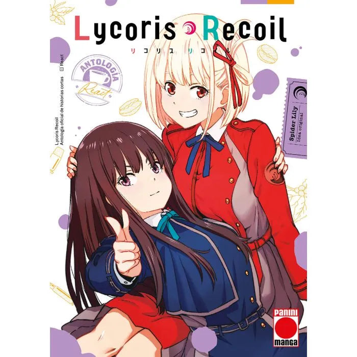 LYCORIS RECOIL ANTOLOGÍA: REACT, VOL.1 - PANINI MANGA