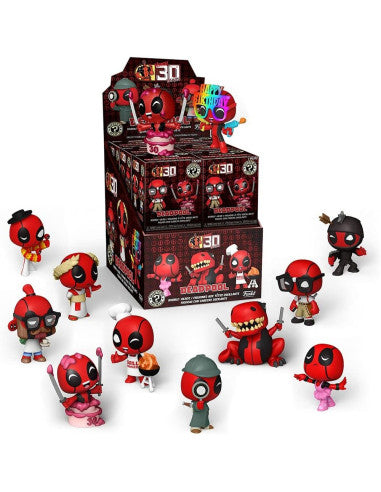FUNKO MYSTERY MINIS MARVELS DEADPOOL 30th