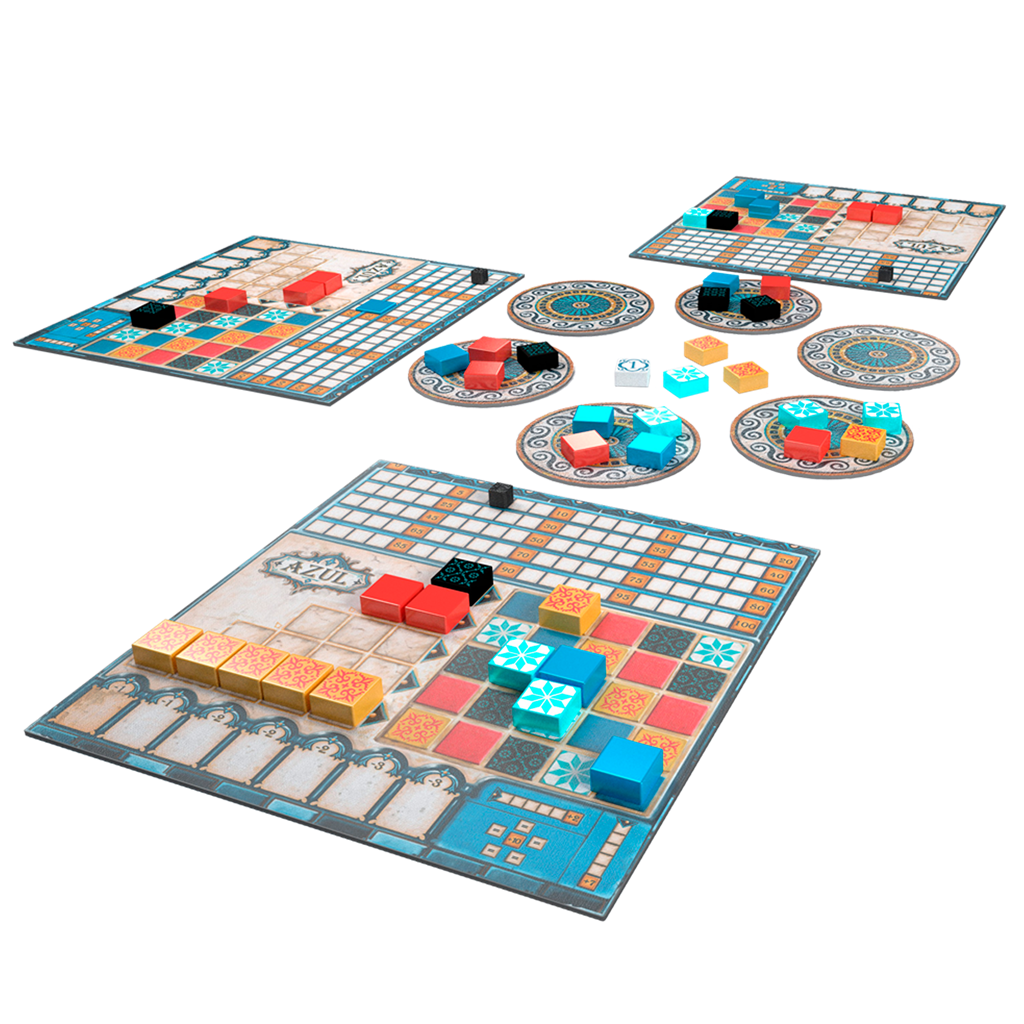 JUEGO DE MESA AZUL