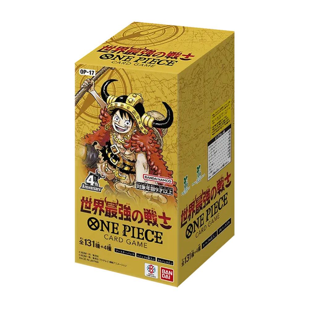 (RESERVA) Caja OP17 - The World's Strongest Warriors (Japonés)