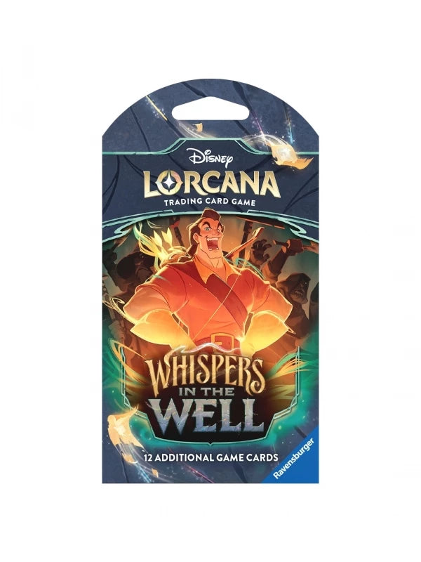 Paquetes de refuerzo Whispers in the Well Inglés - Disney Lorcana TCG