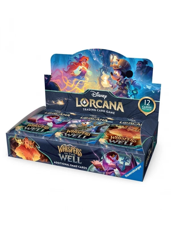 Paquetes de refuerzo (24 unidades) Whispers in the Well Inglés - Disney Lorcana TCG