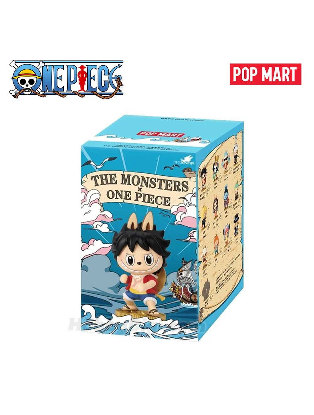Pop Mart Blind Box - The Monster Labubu X One Piece Series