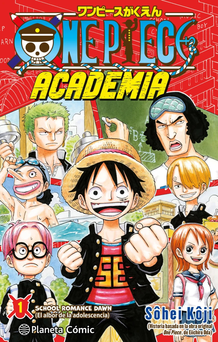 ONE PIECE ACADEMIA, VOL.1 - PLANETA COMIC