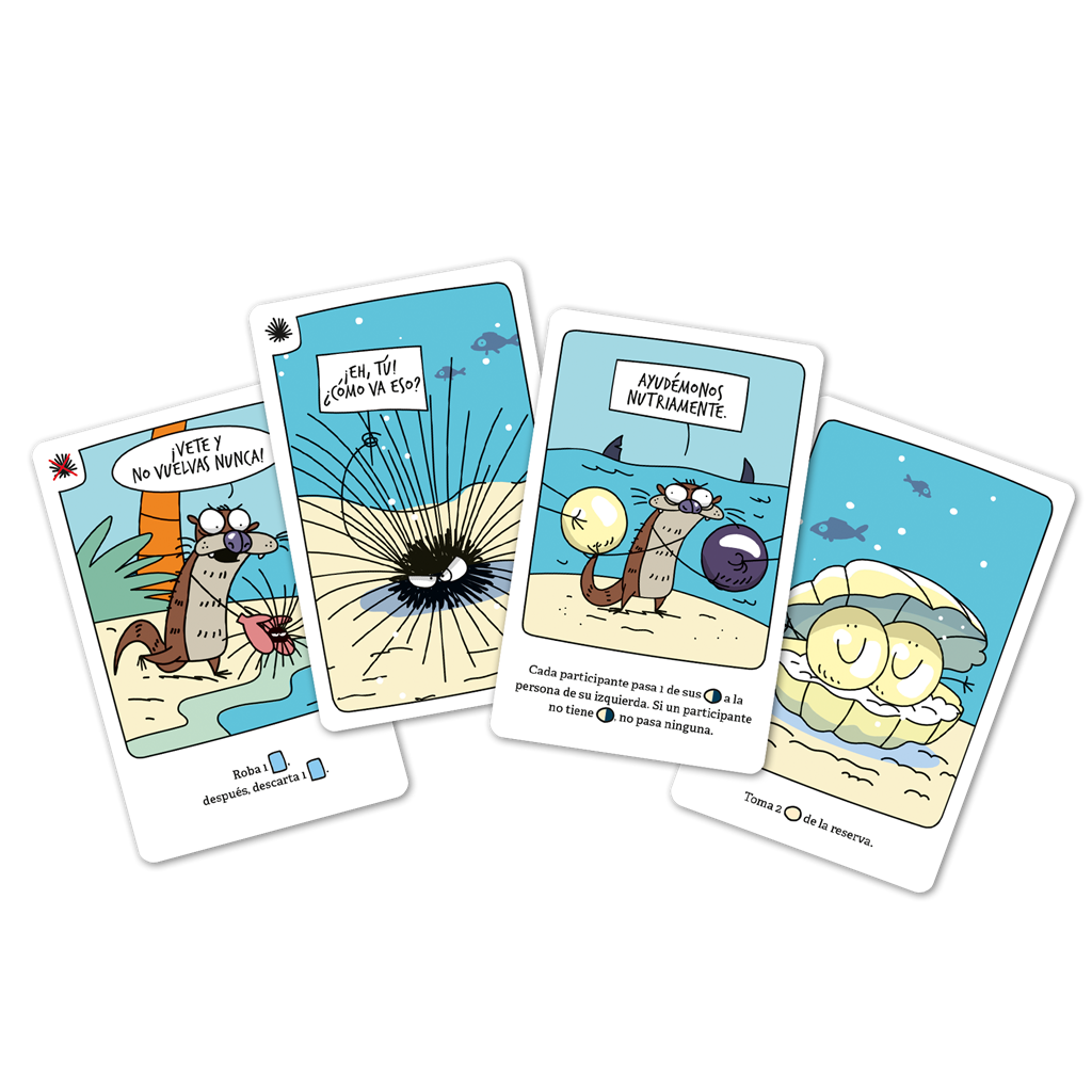 JUEGO DE MESA NUTRIAS