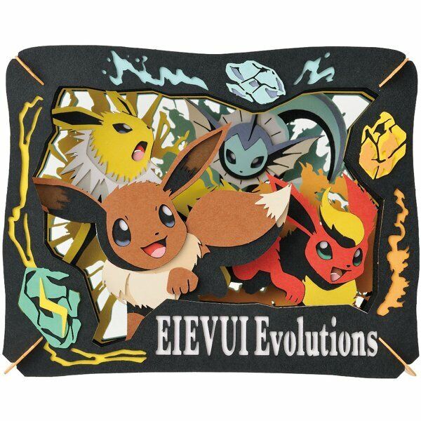 Paper Theater Pokemon Eeve evoluciones (japones)