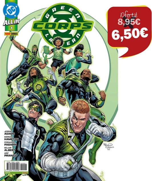 ALL IN GREEN LANTERN CORPS 1 - PANINI COMICS