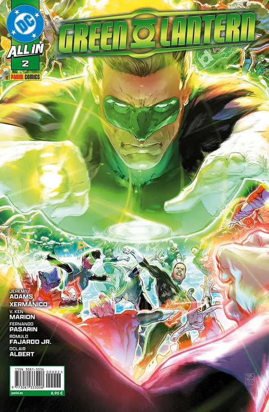 ALL IN GREEN LANTERN 2 DC - PANINI CÓMICS