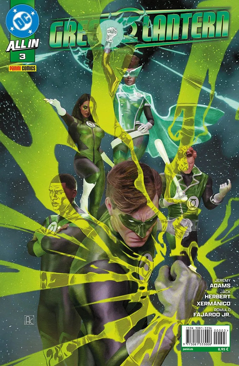 ALL IN GREEN LANTERN 3 DC - PANINI CÓMICS