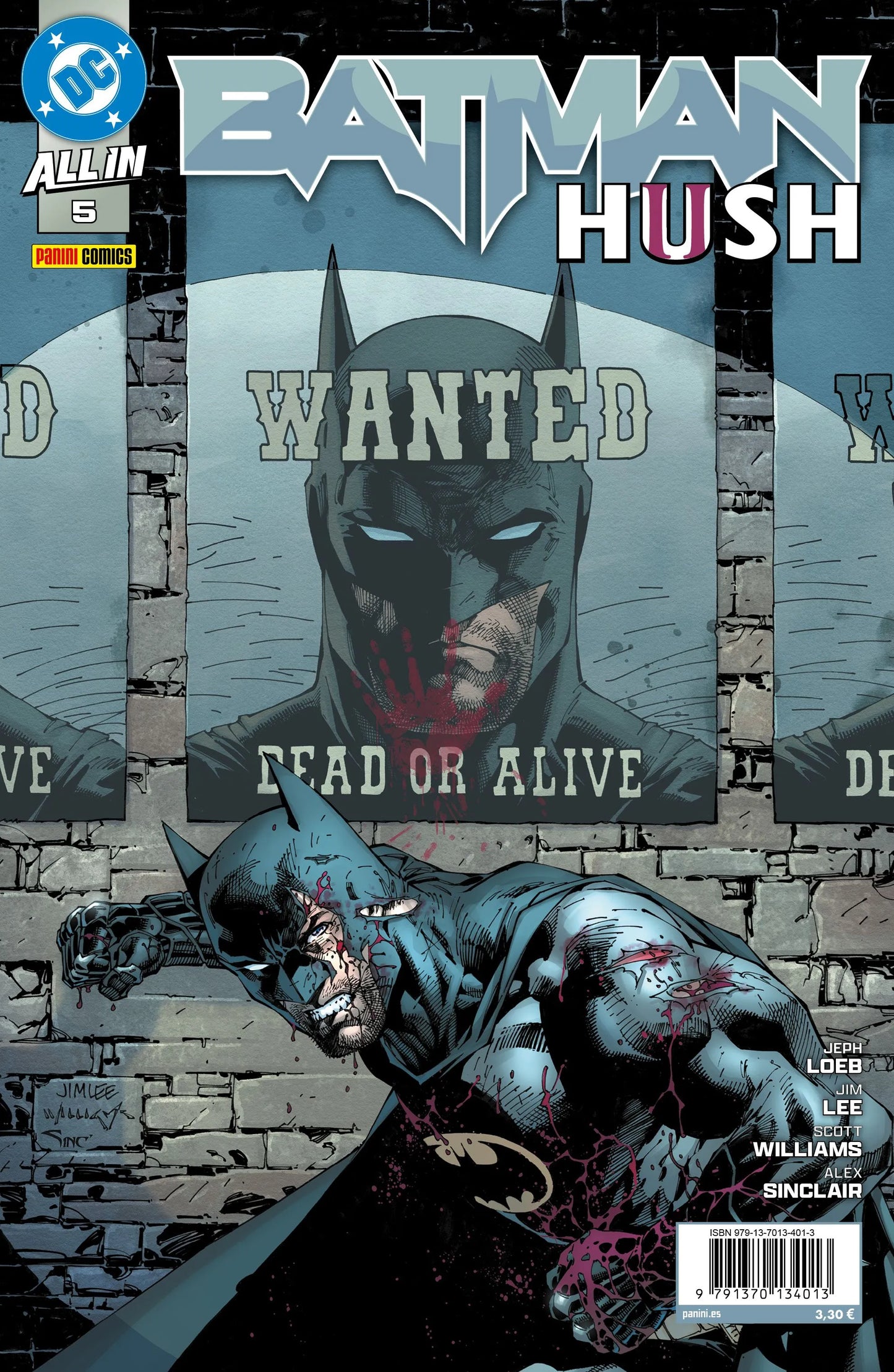 ALL IN BATMAN: HUSH II 5 (DC) - PANINI COMICS