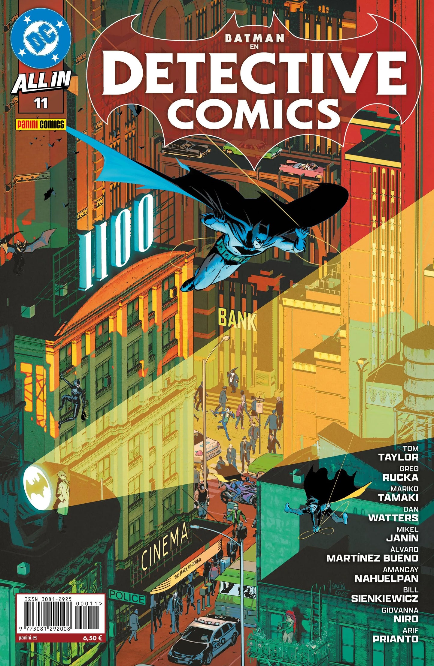 ALL IN DETECTIVE COMICS 11 - PANINI DC