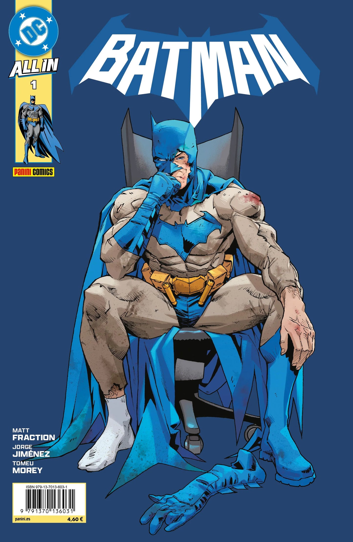 ALL IN BATMAN 01 (PORTADA ALTERNATIVA 01) - PANINI DC