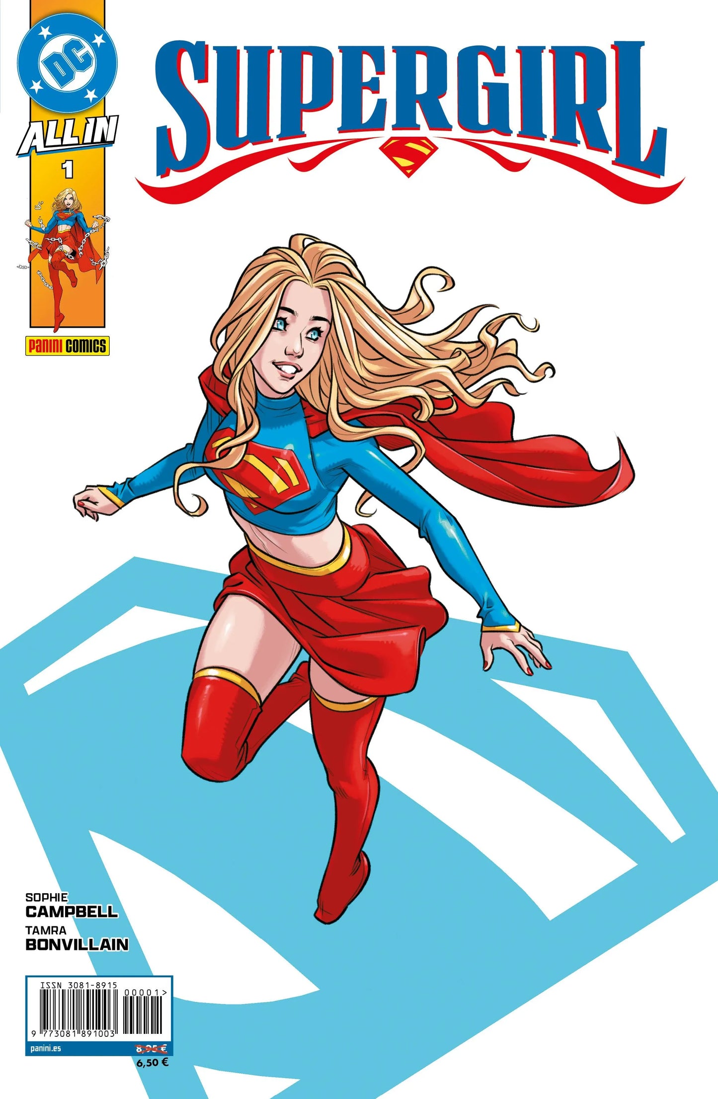 ALL IN SUPERGIRL 1 - PANINI COMICS