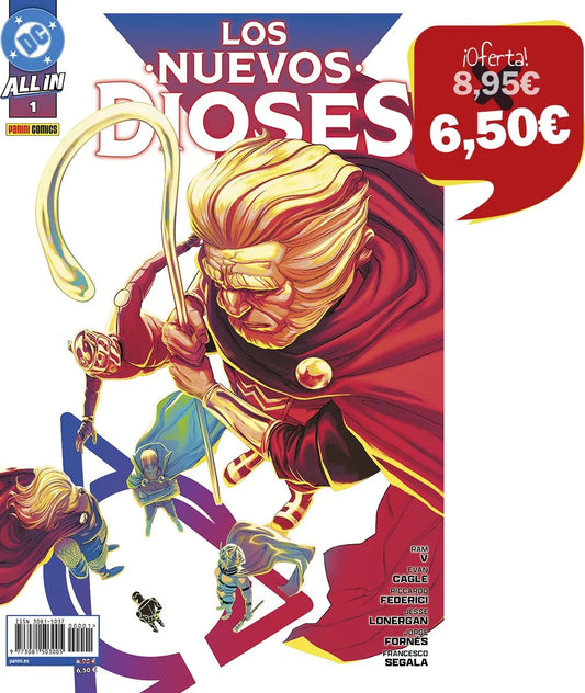 ALL IN LOS NUEVOS DIOSES 1 (DC) - PANINI COMICS