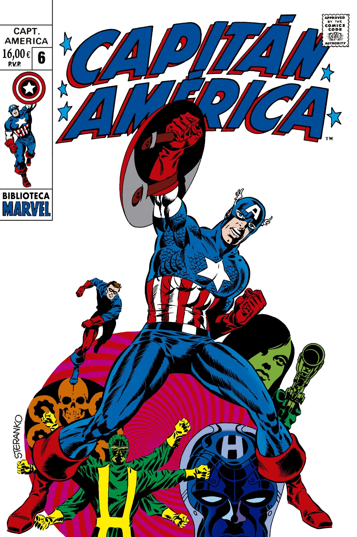 BIBLIOTECA MARVEL 114. CAPITÁN AMÉRICA 06 - PANINI MARVEL