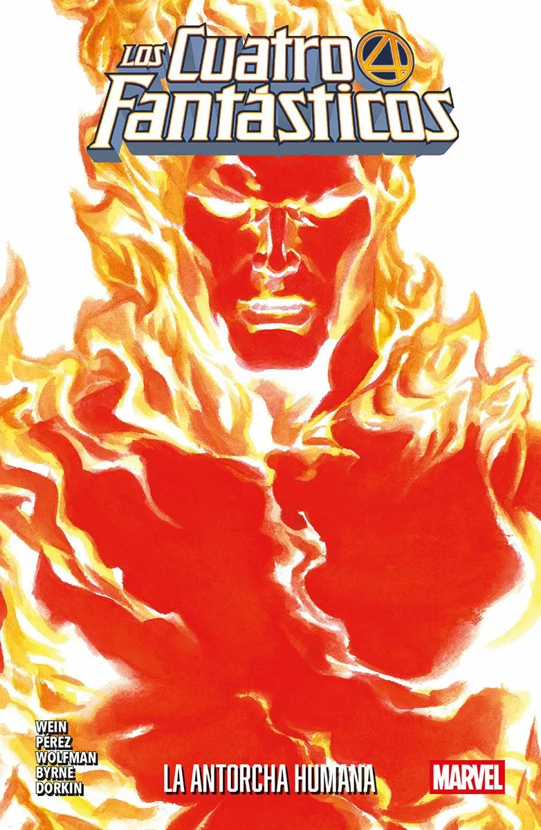 COLECCIÓN LOS 4 FANTÁSTICOS: LA ANTORCHA HUMANA - PANINI COMICS