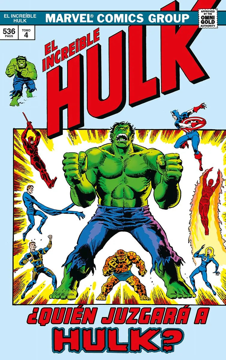 MARVEL GOLD. EL INCREÍBLE HULK 4 - PANINI COMICS